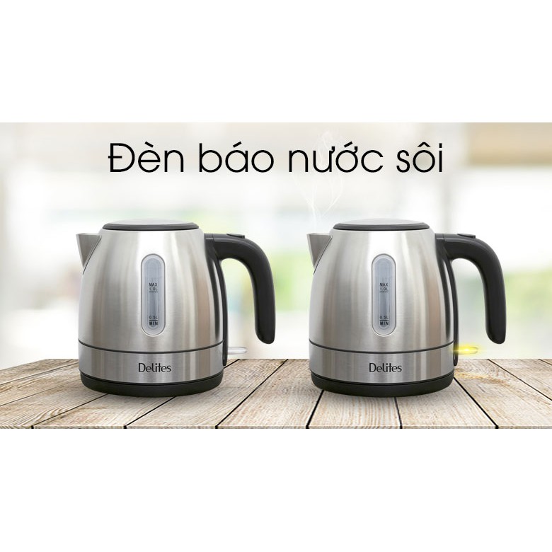 Bình siêu tốc Delites 1 lít ST10S01