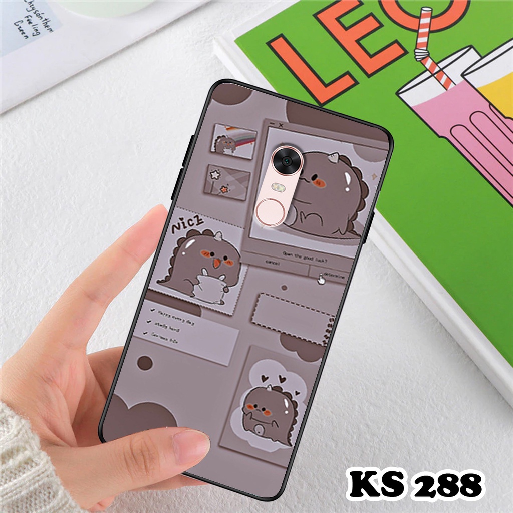 Ốp lưng Xiaomi Redmi 5 - Redmi 5A - Redmi 5X - Redmi 5 Plus - Ốp in hình khủng long,dinosaur dễ thương