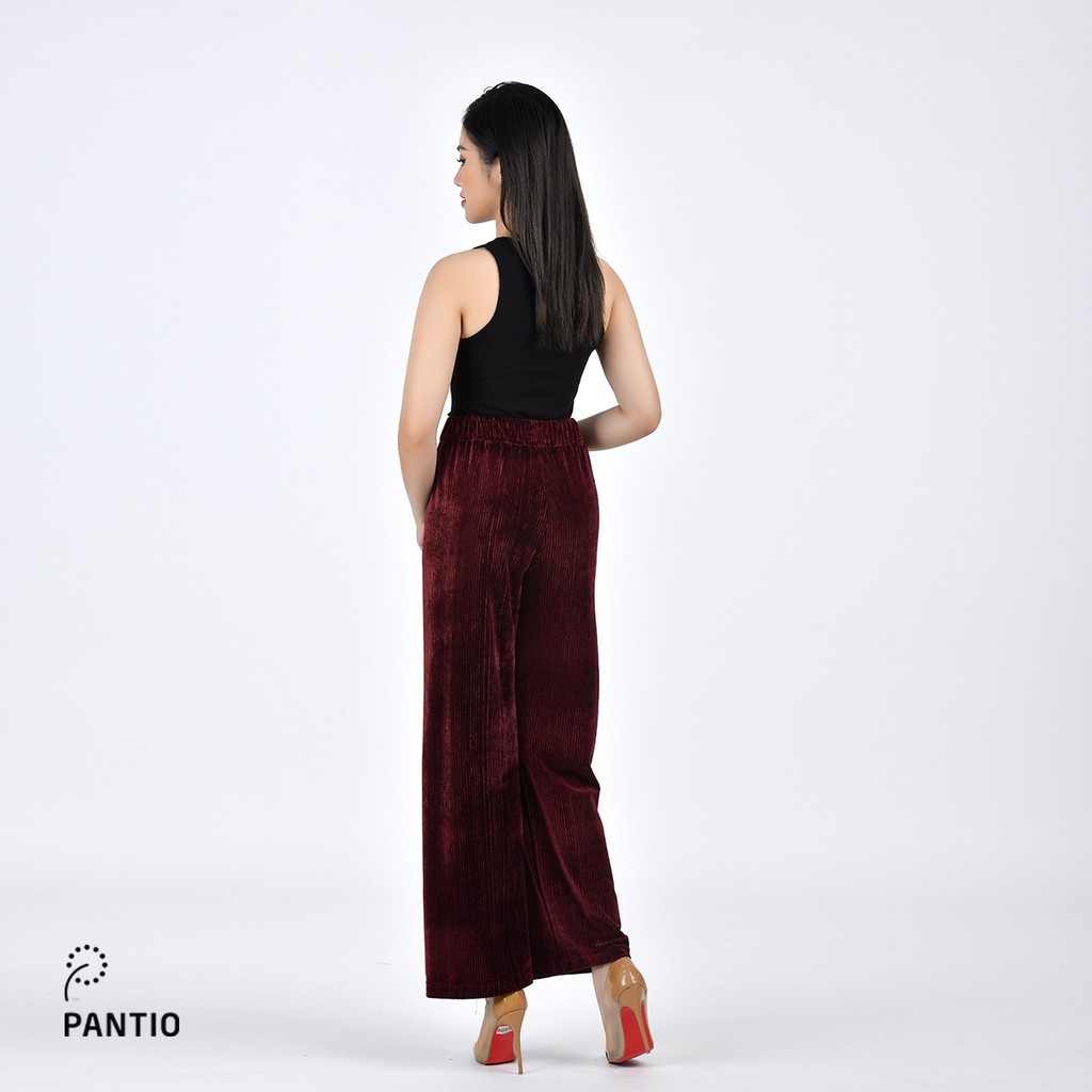 Quần dài chất liệu vải nhung tăm dáng suông FQG9861 - PANTIO