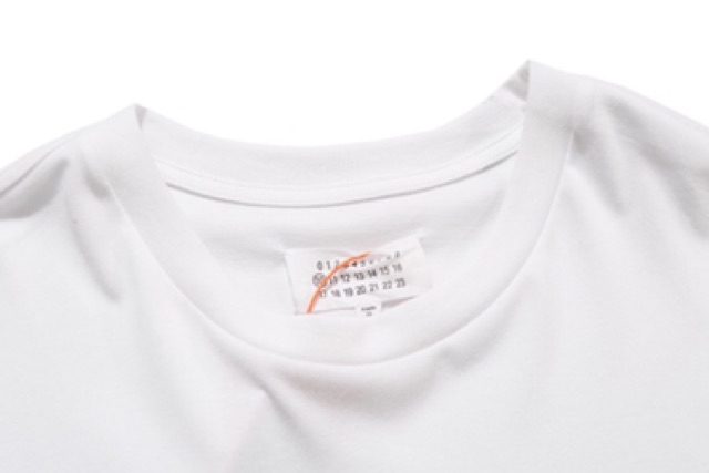 Áo thun ngắn tay Mais0n Margiela embroidered logo T-shirt ss20