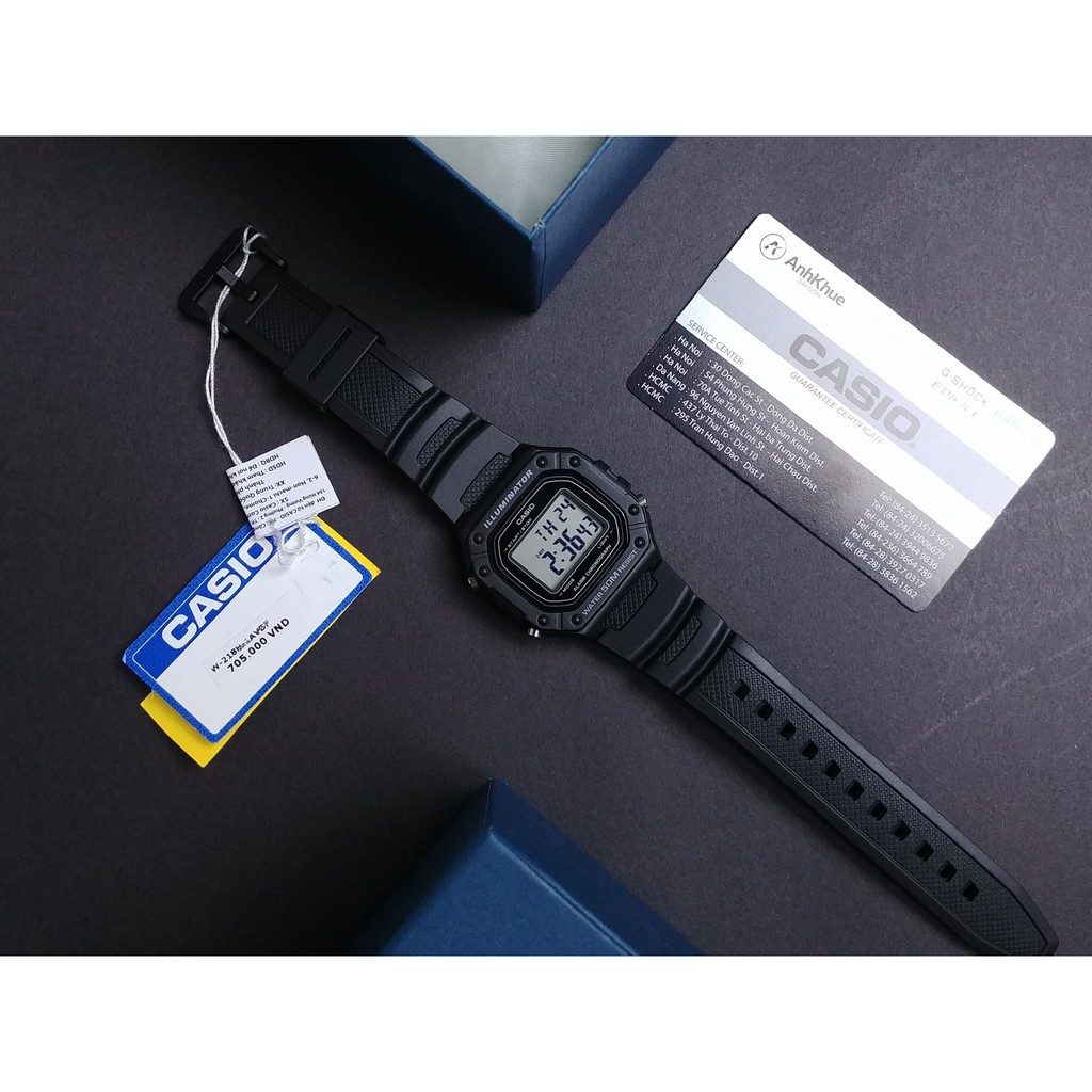 Đồng hồ Nam Casio W-218H-1AVDF Chính Hãng | BigBuy360 - bigbuy360.vn