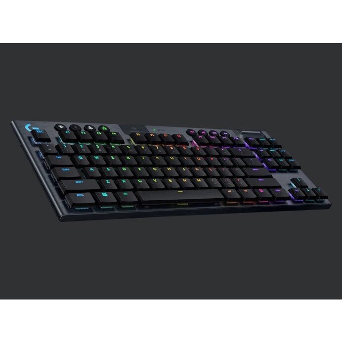 Bàn Phím Cơ Không Dây Logitech G913 RGB TKL - Logitech G913 TKL Lightspeed Wireless - Hàng Chính Hãng