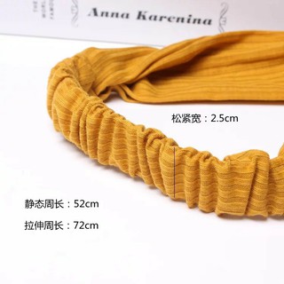 Băng Đô Thắt Nút Phong Cách Hàn Quốc Cho Nữ