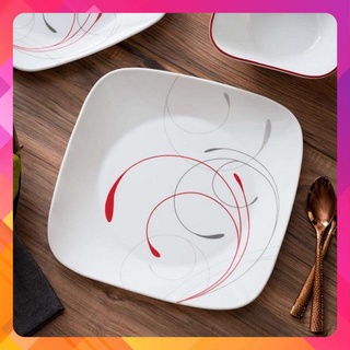 Dĩa Thủy Tinh Mỹ Vuông Splendor Corelle 2211-2213 (23cm–26.5cm)