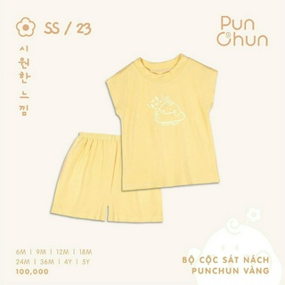 [BABY CHUMCHUM] Bộ Cộc Sát Nách PUNCHUN SS23D2