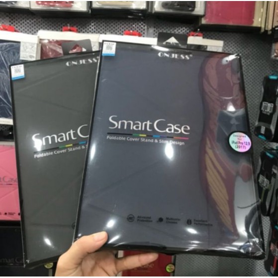 Bao da iPad Pro 12.9 inch (2017)Smart Case Onjess chính hãng ( Bản có nút hôm )