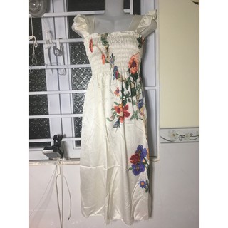 đầm maxi tay cánh tiên