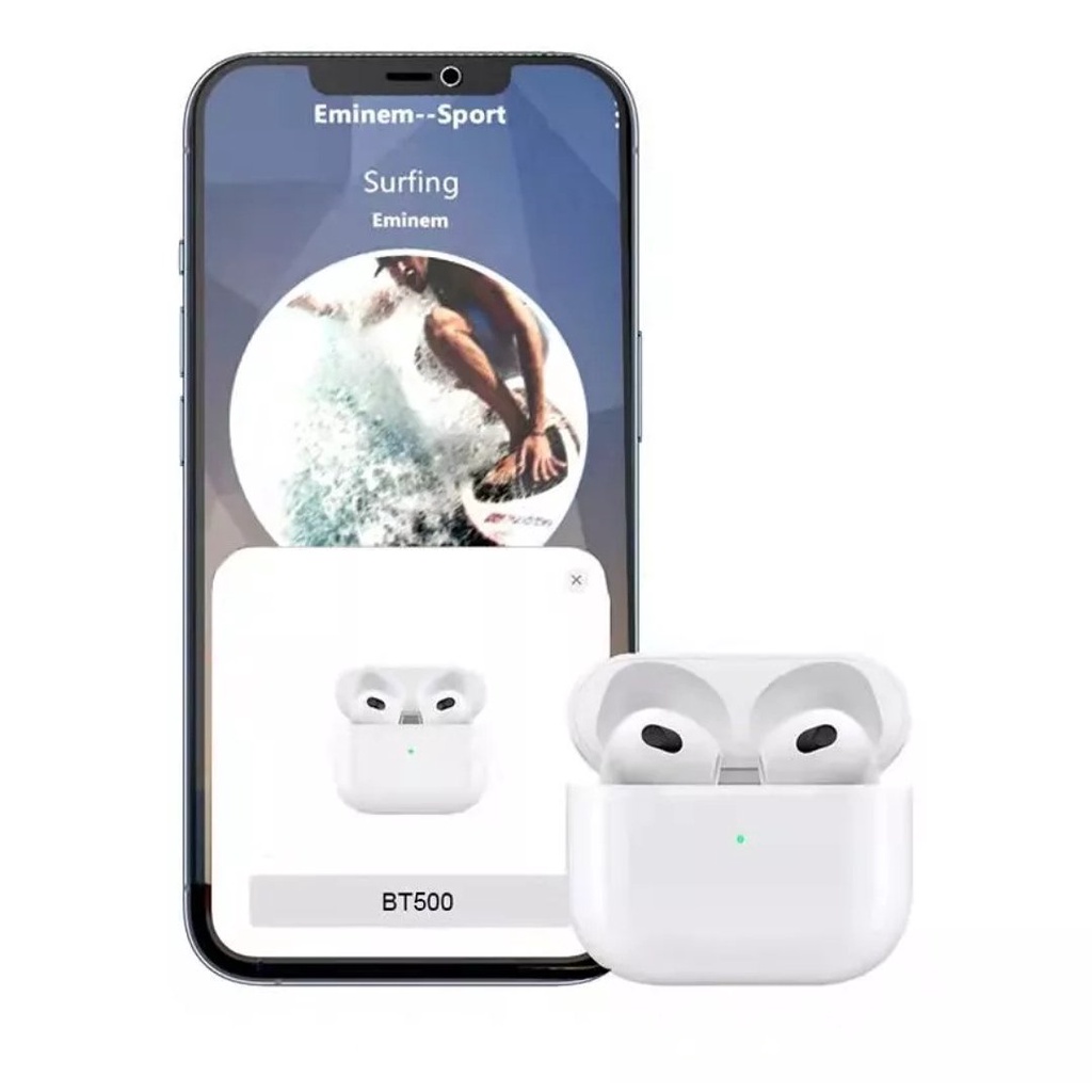 Tai nghe bluetooth TWS 5.0 pin trâu chống ồn kháng nước cao cấp chính hãng B500