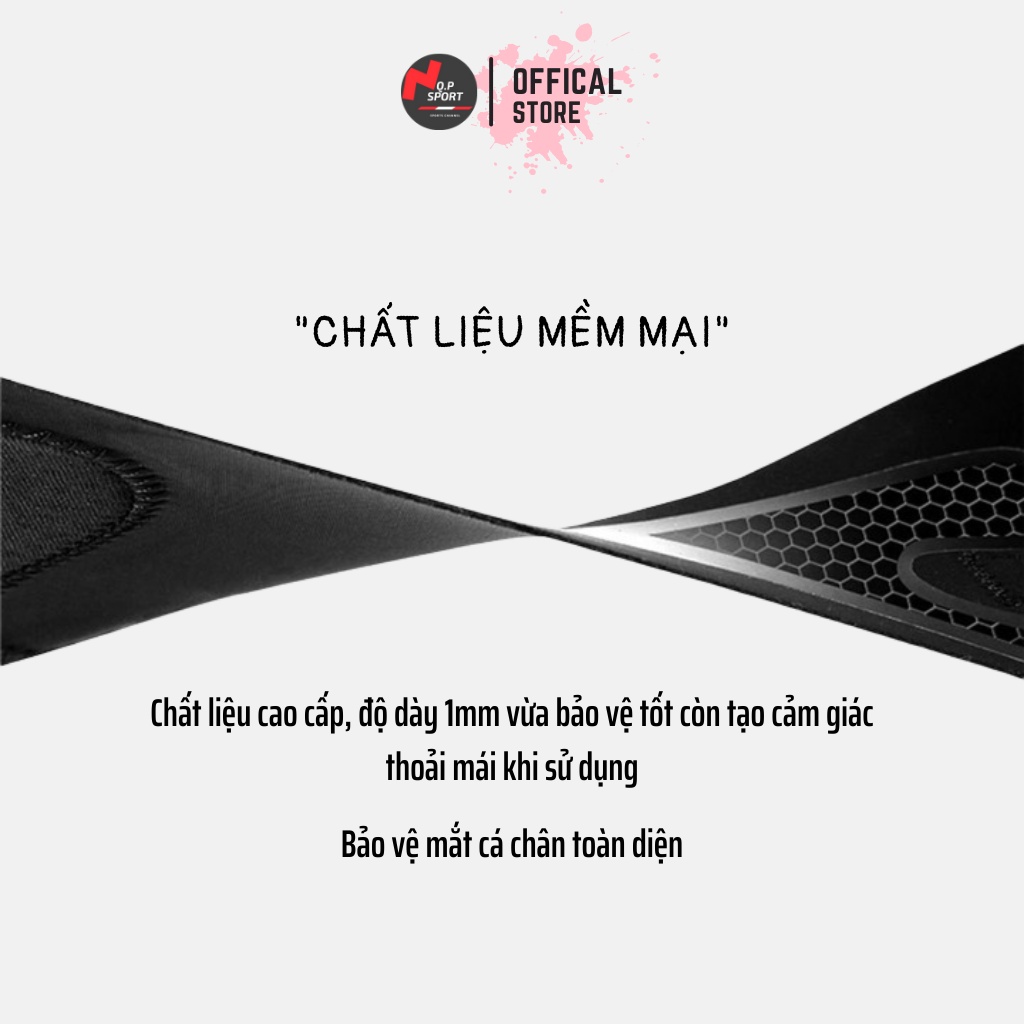 Băng Cổ Chân, Đai Quấn Bảo Vệ Mắt Cá, Bó Cổ Chân Thương Hiệu WINSTAR Cao Cấp Chất Liệu Mềm Mại, Siêu Mỏng Mã WS 530