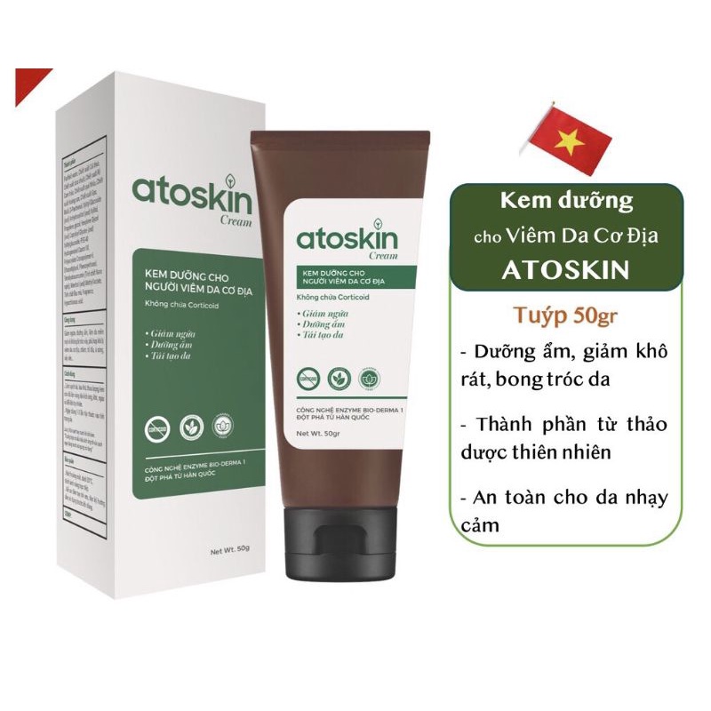ATOSKIN- Bộ sản phẩm dành cho người viêm da cơ địa