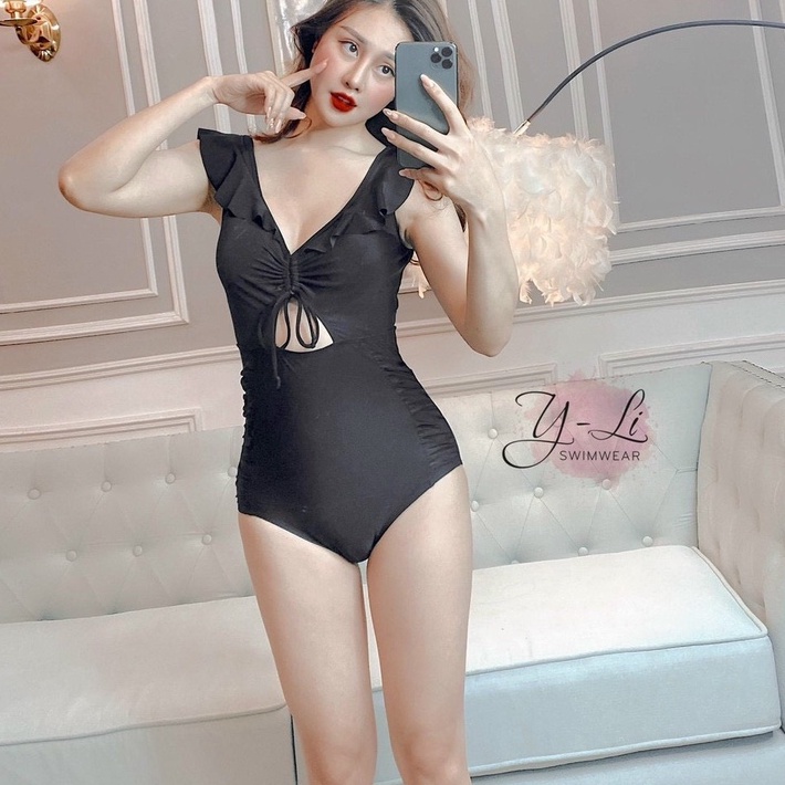 Áo tắm xuân thu, Bikini 1 Mảnh bèo vai quyến rũ