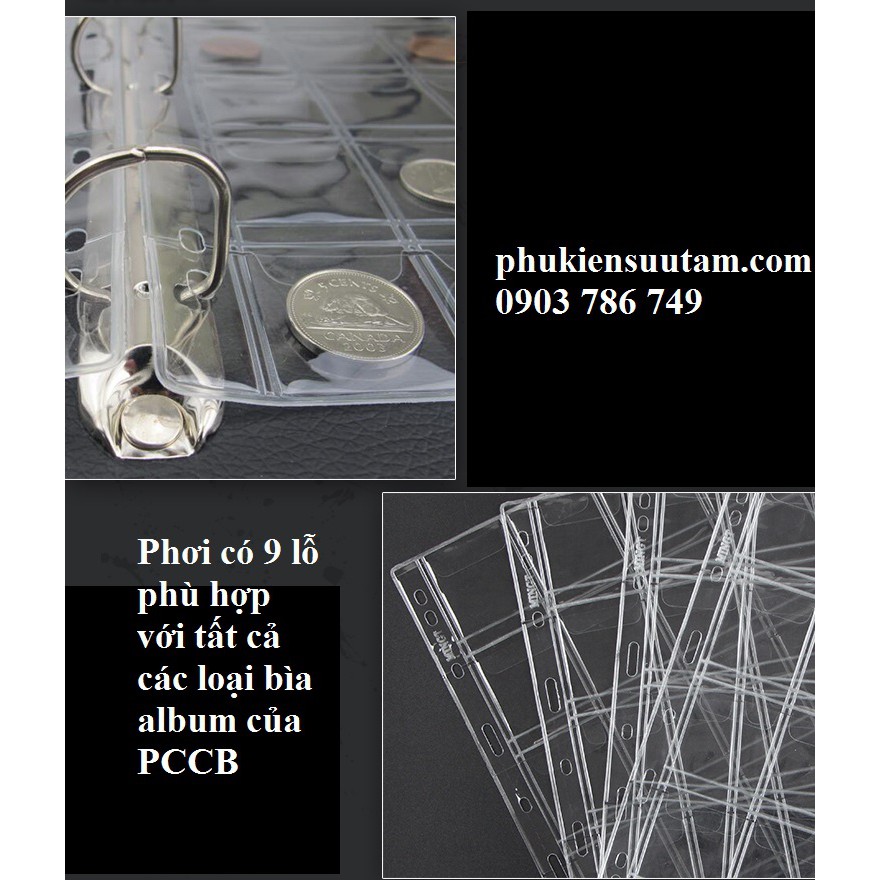 Lá Phơi Trong 20 Ngăn Chuyên Đựng Tiền Xu Loại Lớn - TMT Collection - 1P20X