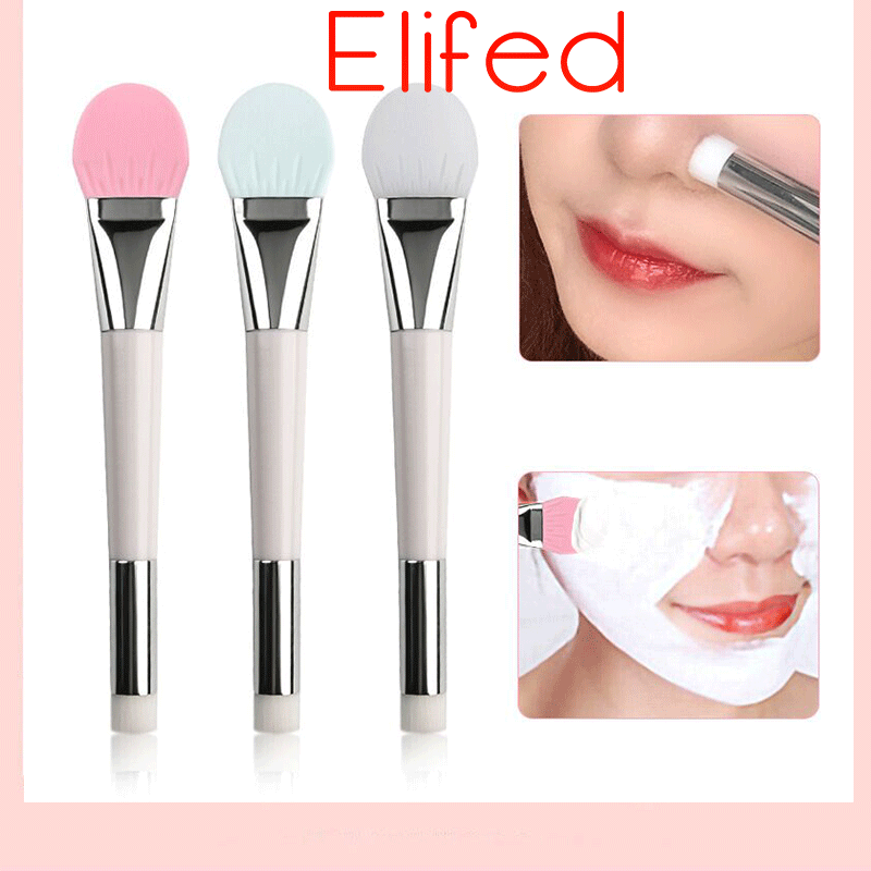 Cọ đắp mặt nạ bằng cao su mềm thiết kế hai đầu đa năng bền bỉ dễ rửa sạch dễ chăm sóc da