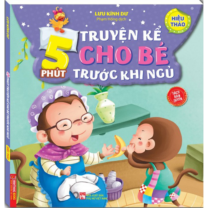 Sách - 5 Phút truyện kể cho bé trước khi ngủ - Hiếu thảo