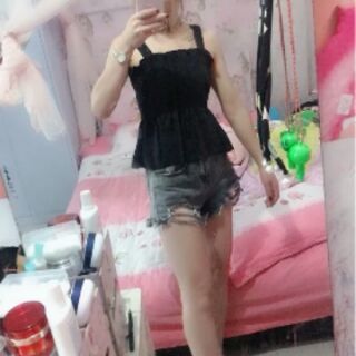 Áo 2 dây nhún ngực kèm ảnh thật
