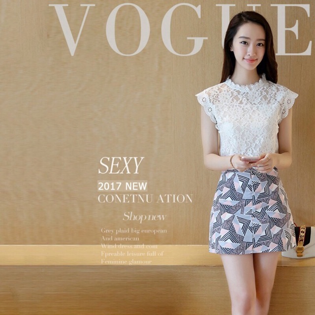 Áo ren nữ hàng bao đẹp y hình size XL, 2XL