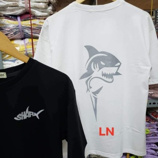Áo thun phản quang cá mập shark