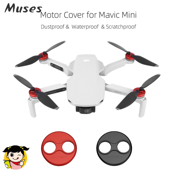 Muse07 4 Nắp Kim Loại Bảo Vệ Động Cơ Máy Bay Dji Mavic Mini Drone