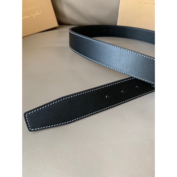 Thắt lưng da Burberry BBR da thật cao cấp  mặt chữ