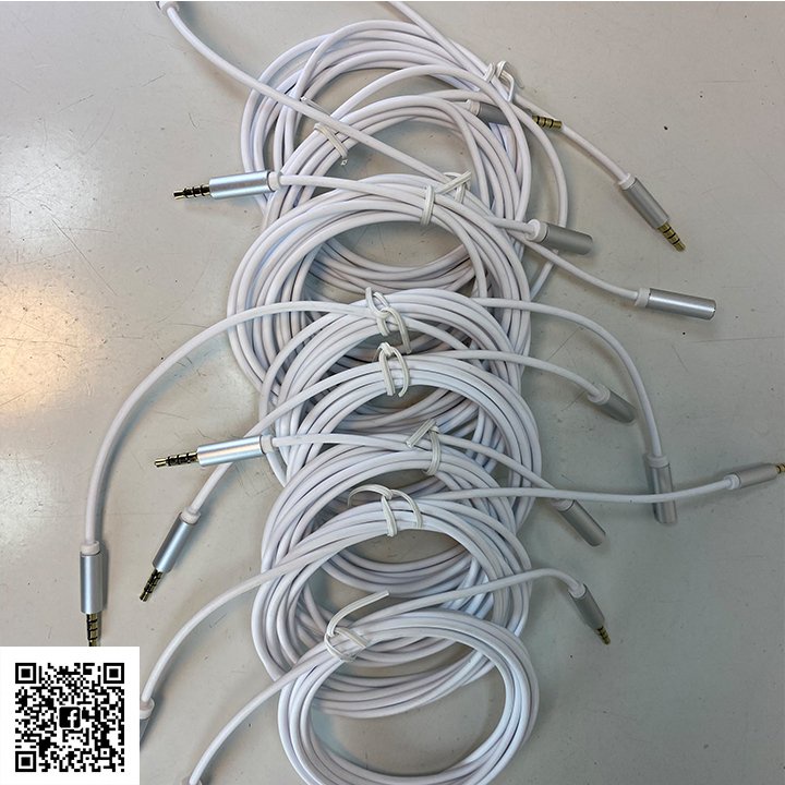 Dây nối dài âm thanh loa tai nghe chuẩn chân 3.5mm dài 1.8m hàng cao cấp new