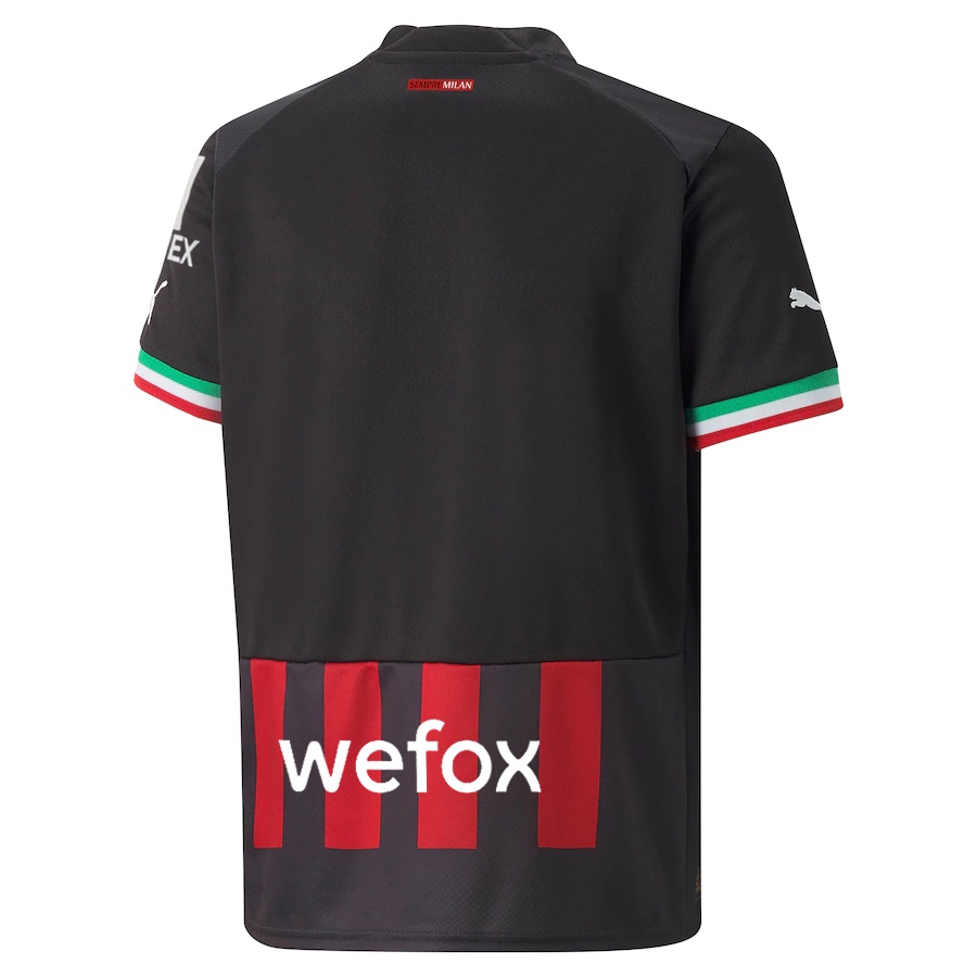 Áo Thun Số 22-23 AC Milan Sân Nhà Jersey s-4xl * Hàng Có Sẵn