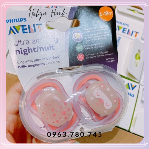 Ti giả/ Ty giả Avent phản quang Ultra Air Night  .