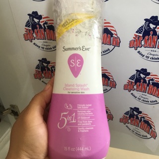 {Hàng nội địa Mỹ } Dung Dịch Vệ Sinh Phụ Nữ Summer’s Eve 5in1 (444ml)