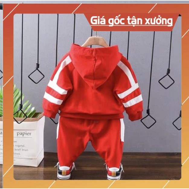 [HOT] Sét Bộ Cho Bé  Bộ Da Cá Cao Cấp Mùa Rét - Quần Áo Thu Đông Size Đại 16kg-32kg  [Nhím Shop]