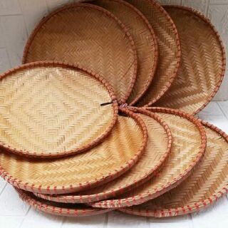 Mẹt tre đựng bún đậu