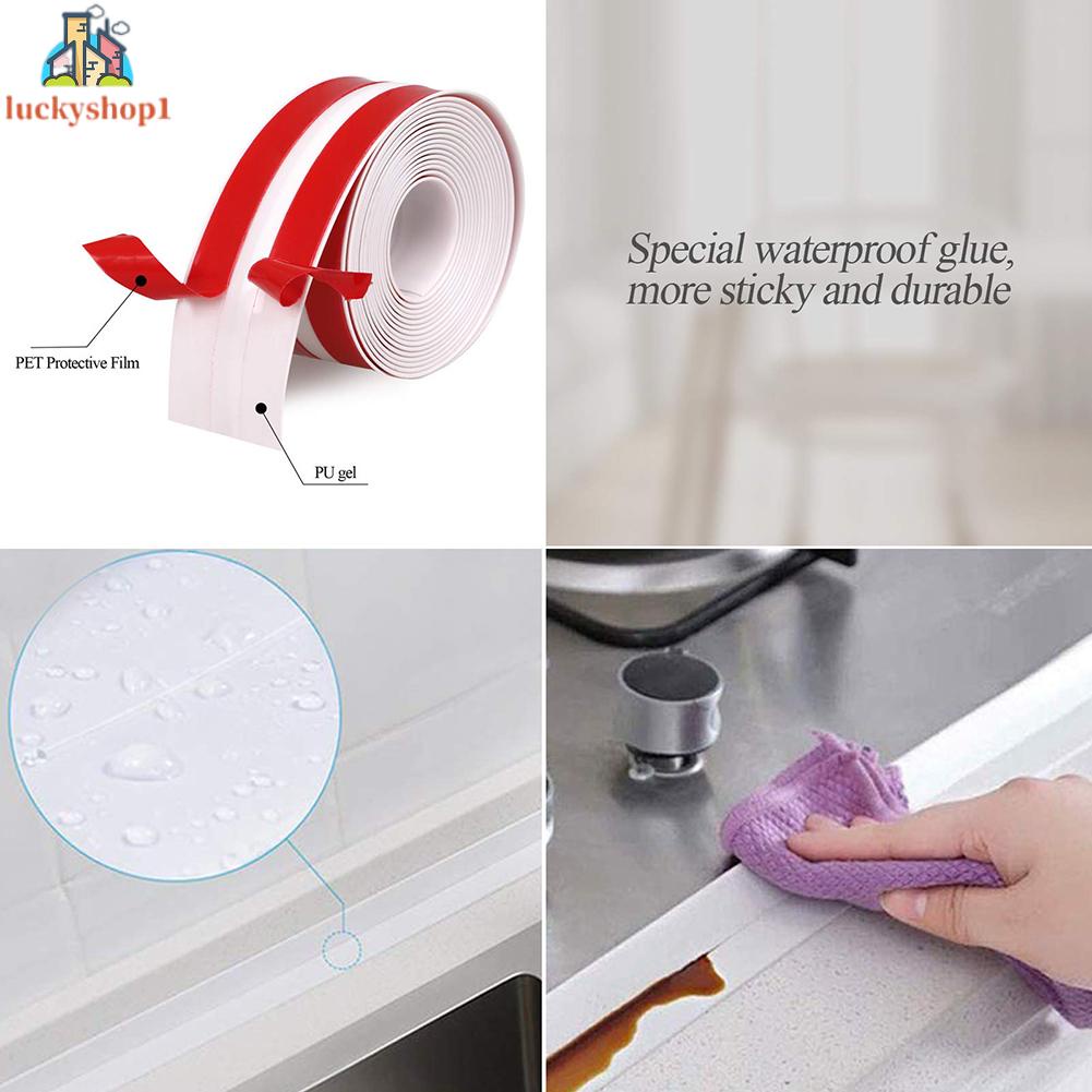 Cuộn Băng Keo Dán Viền Bồn Rửa Chén / Nhà Tắm Siêu Bền Tiện Dụng