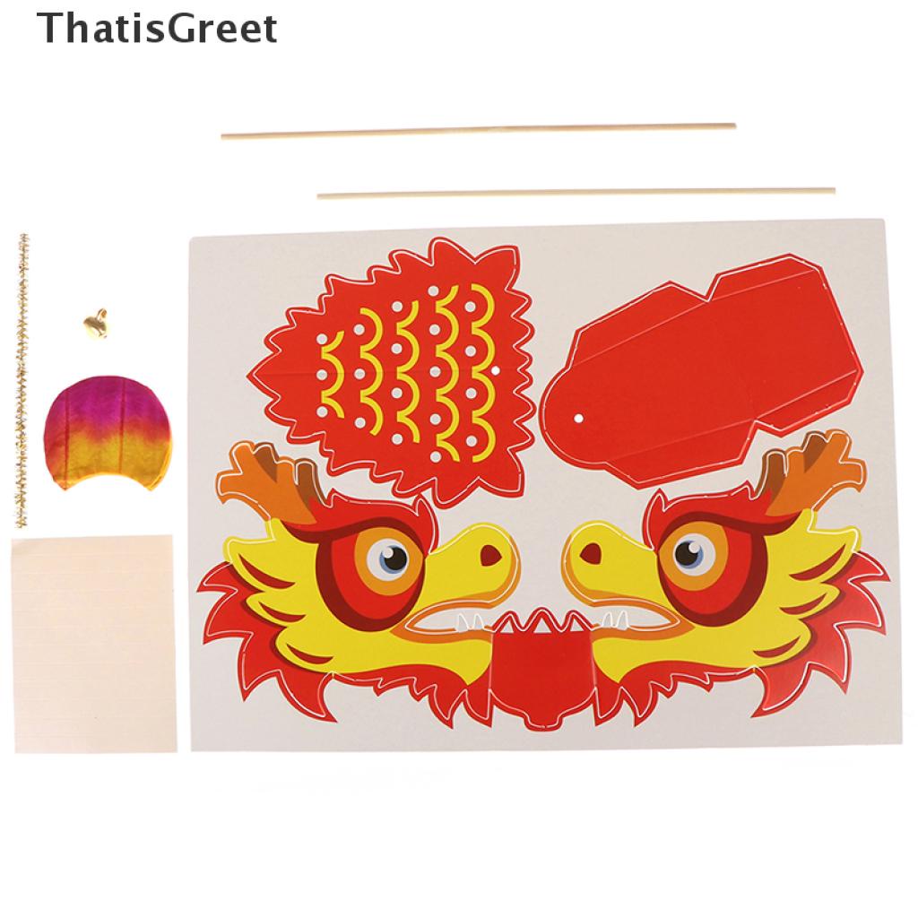 Đồ Chơi Giấy Gấp Hình Rồng Trung Quốc