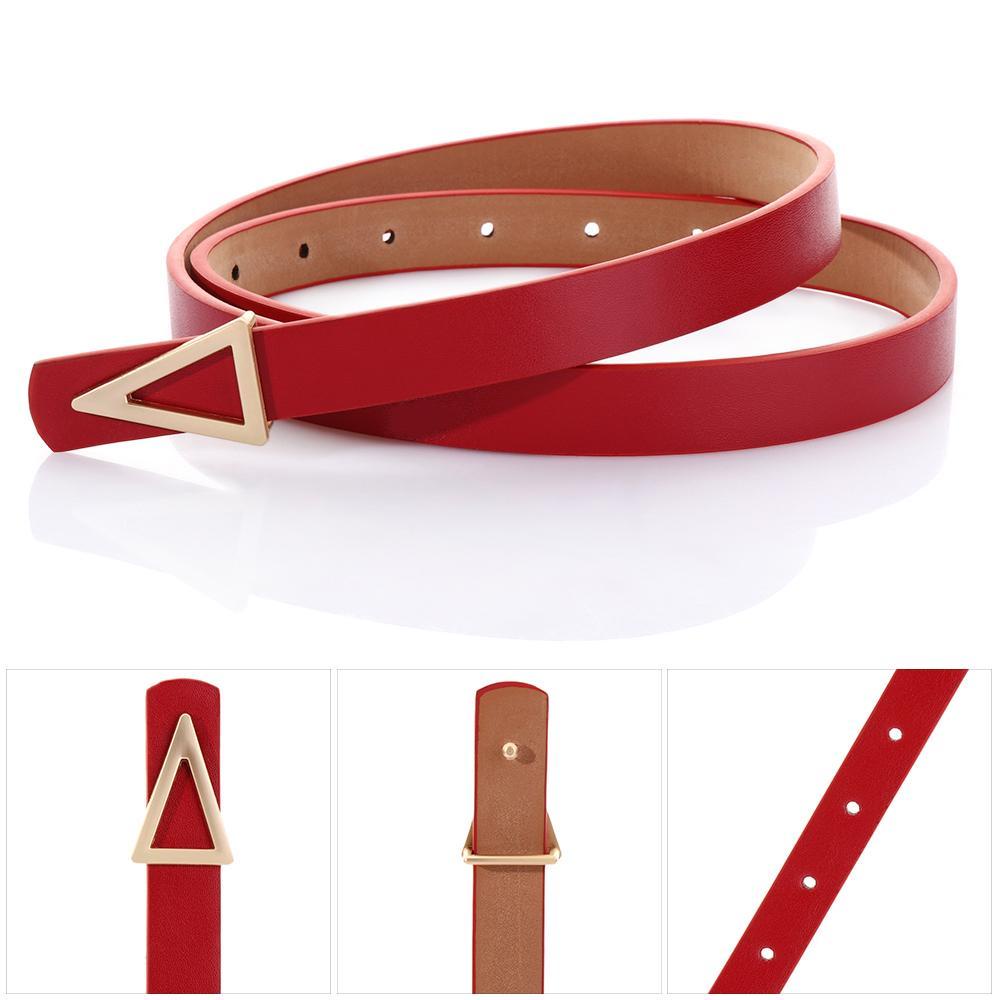 Thắt Lưng Da PU Thiết Kế Xinh Xắn Hợp Thời Trang Cho Nữ