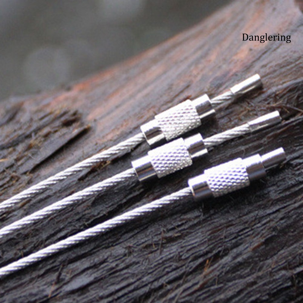 Dây móc khóa bằng thép không gỉ