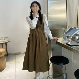 Set váy yếm Nhật dịu dàng mặc được nhiều kiểu