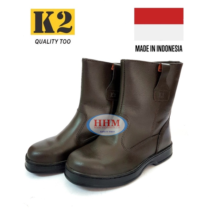 Ủng da bảo hộ K2 TE2005K - Indonesia