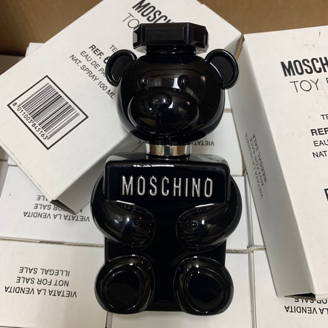 Nước hoa nam Moschino Toy Boy [gấu đen] mẫu thử 2-5-10ml (Tươi mới, Hiện đại, Nam tính)