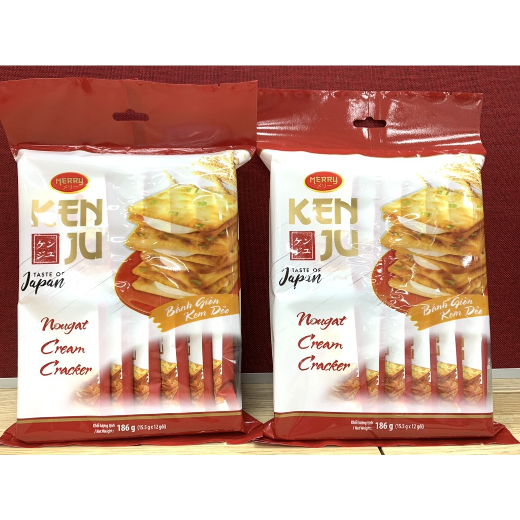 Bánh Richy Kenju quy hành kem dẻo túi 186g