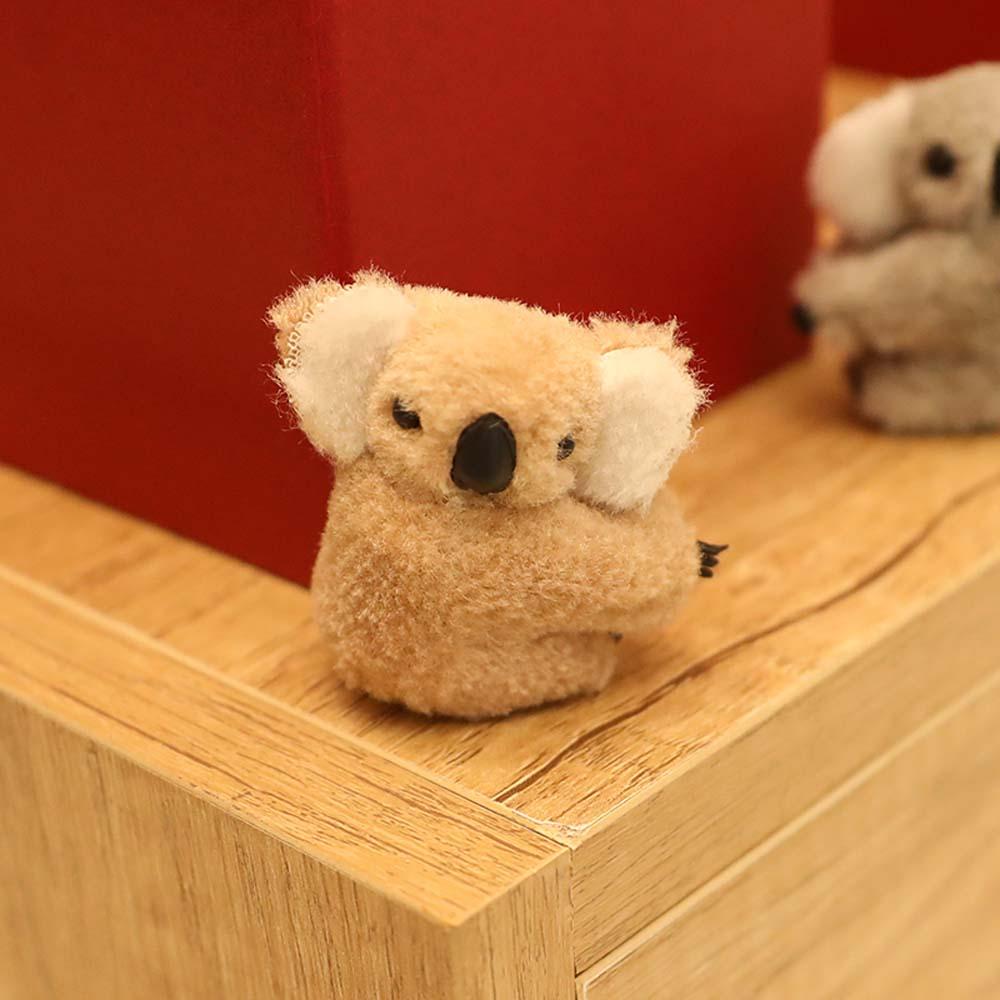 Fallforbeauty Kẹp Tóc Hình Gấu Koala Bằng Lông Nhung Dễ Thương Xinh Xắn