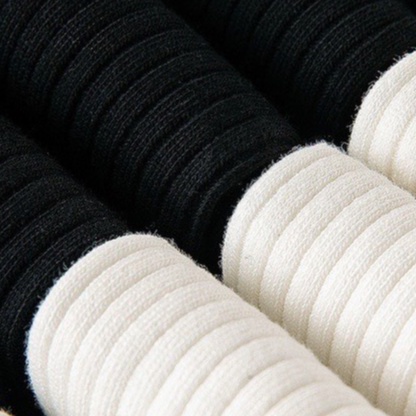 Tất vớ cao cổ nam phù hợp với mọi loại giày 100 cotton chống hôi chân
