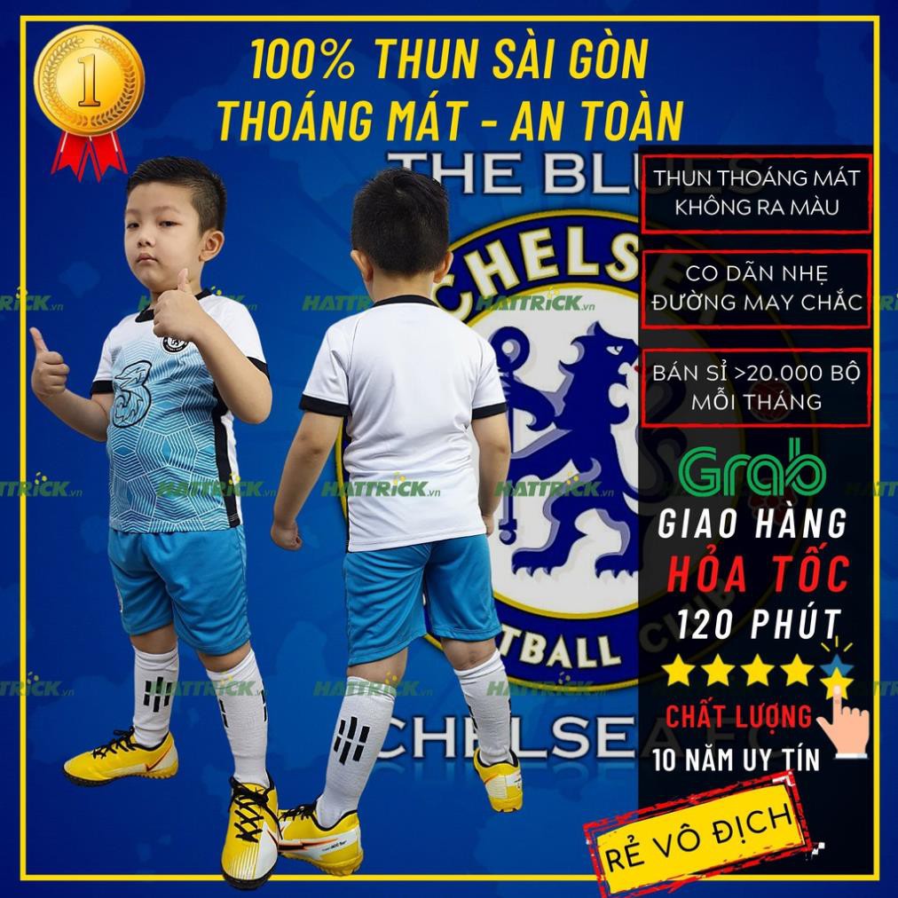 Đồ thể thao bóng đá trẻ em 2021 (11kg - 41kg), thun Sài Gòn thoáng mát, chất lượng, xưởng bán sỉ toàn quốc uy tín  ་