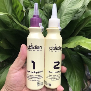 ✅ Hàng_Chính_Hãng_100%✅Thuốc uốn tóc 3D Obsidian Smart Curling Perm ( uốn lạnh + uốn nóng) 120mlx2
