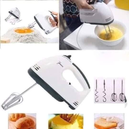 MÁY ĐÁNH TRỨNG ĐÁNH KEM NHÀO BỘT MINI CẦM TAY 7 MỨC ĐỘ KHÁC NHAU (HOT)