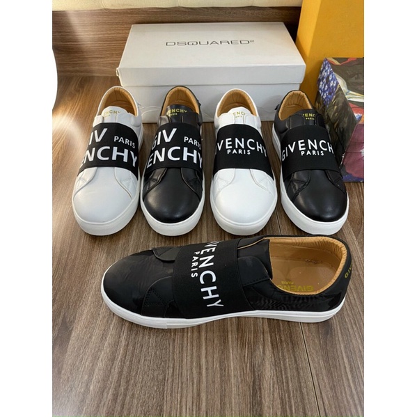 Giày givechy chun siêu cấp . Giày lười slipon nam full hộp