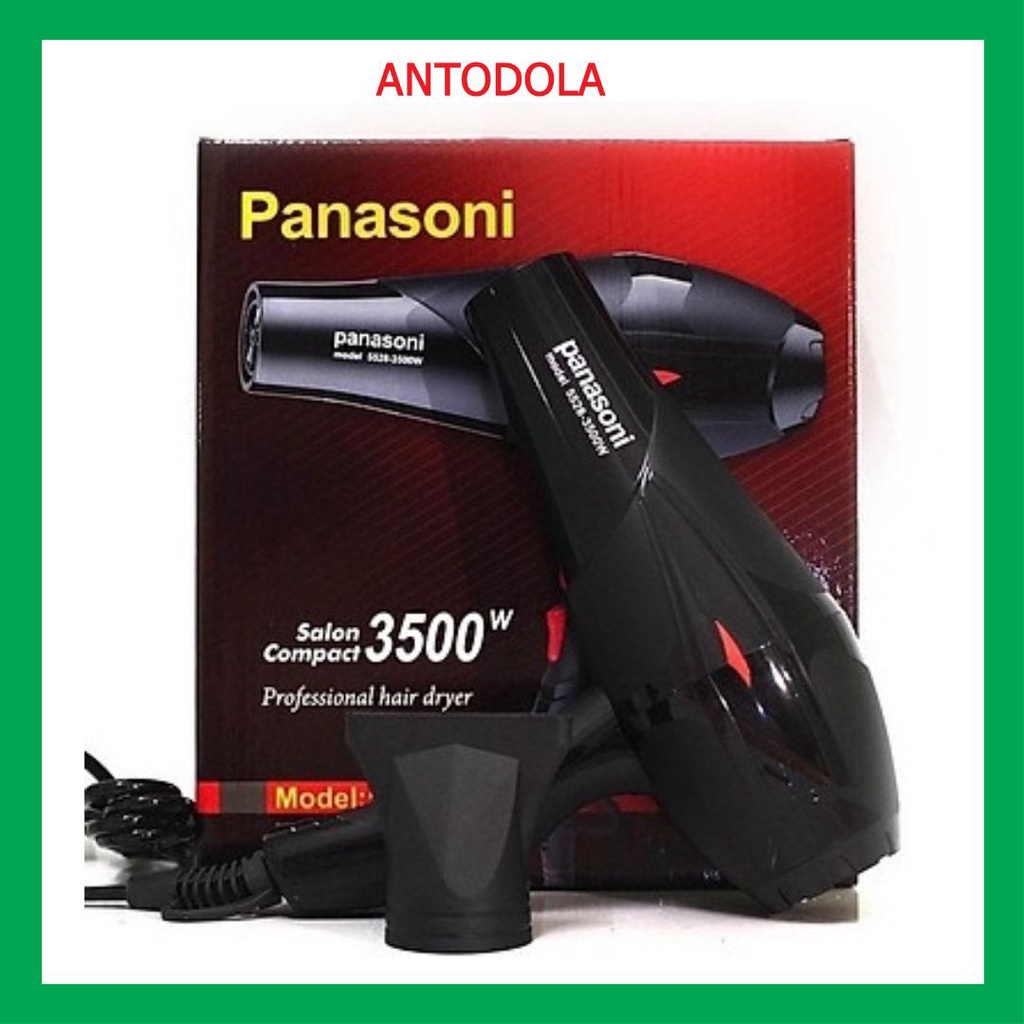 Máy sấy tóc Panasoni hàng chính hãng salon tạo kiểu 2 chiều hiện đại công suất lớn 3500W dễ dàng sử dụng BH 6 tháng