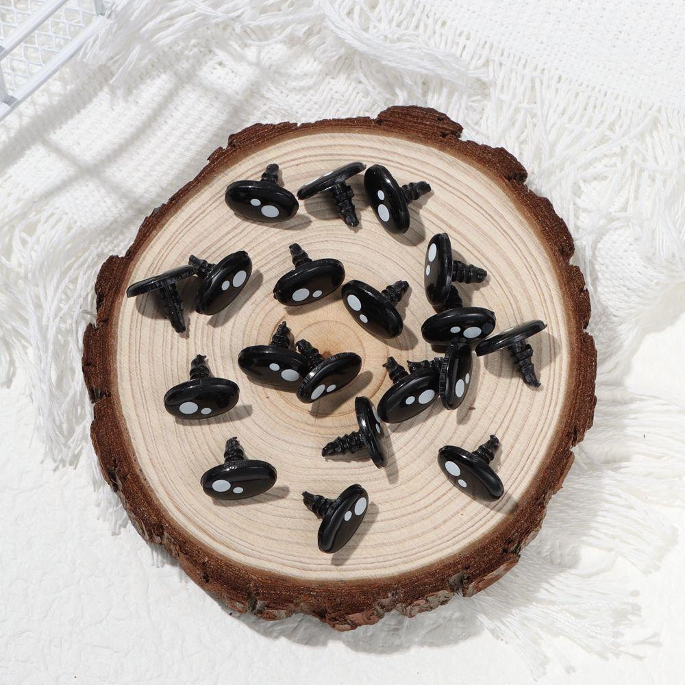 NIUYOU 20 Mắt Thú Nhồi Bông 9-16mm