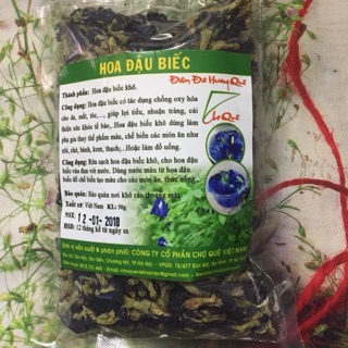 Hoa đậu biếc( tạo màu xanh dương) gói 50g