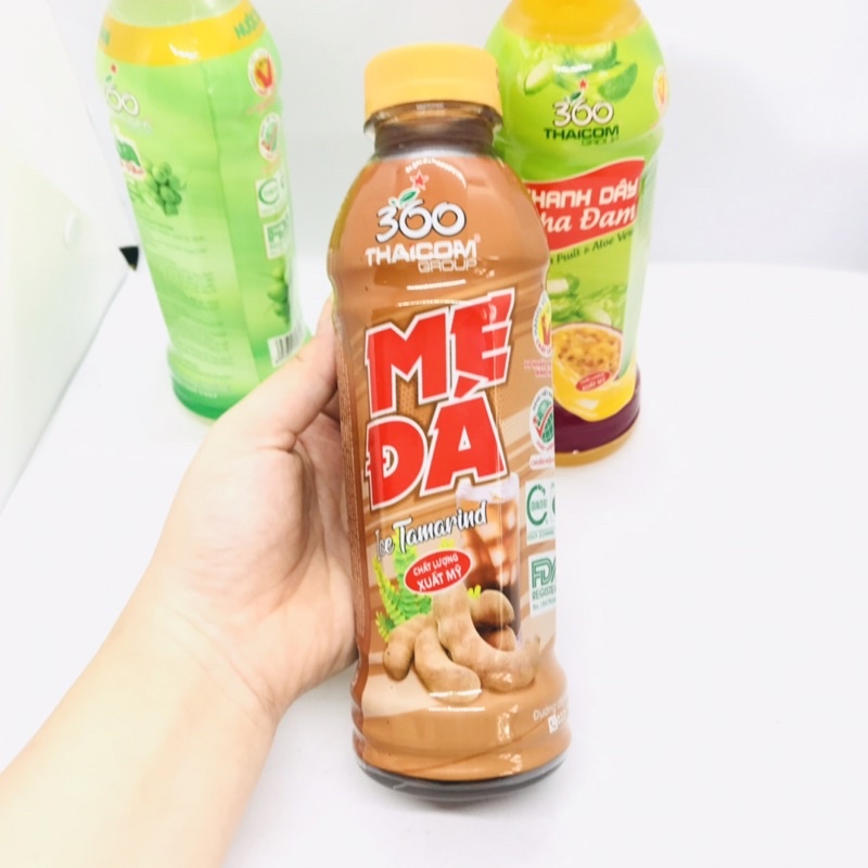 Nước Dừa Nha Đam/ Chanh dây Nha Đam/ Me Đá 360 chai 500ml