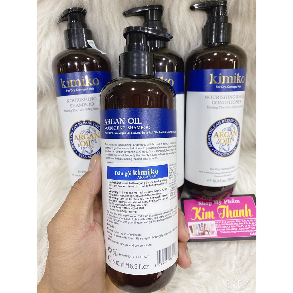 Dầu gội xã kimiko 500ml