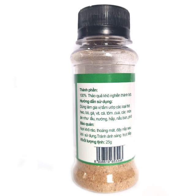 Bột Thảo Qủa Tgfoods Hũ 25g, Gia VỊ Cho Món Ngon