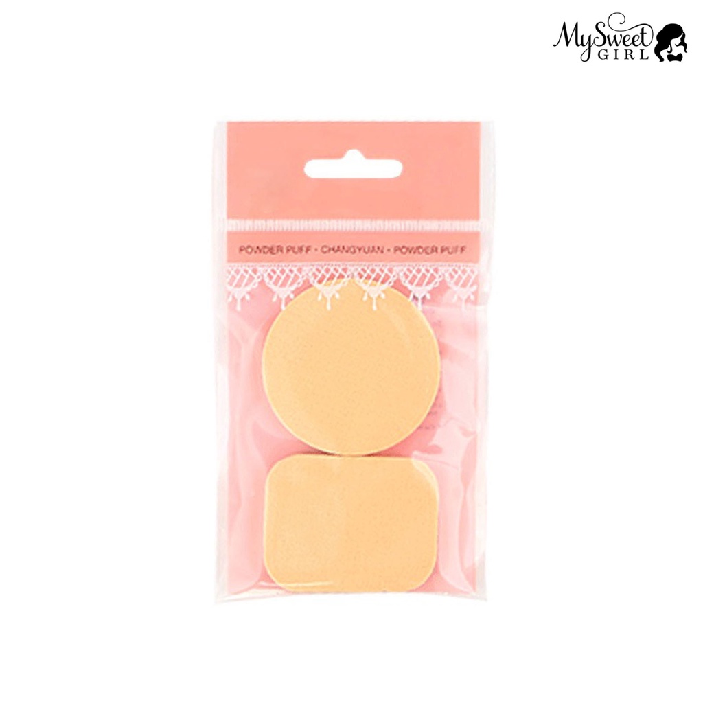 (Hàng Mới Về) Set 2 Mút Trang Điểm Mềm Mại Sử Dụng Khô / Ướt Cho Nữ | BigBuy360 - bigbuy360.vn